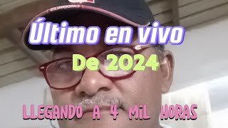 Último envivo del 2024 . Llegando a mis 4 mil horas 🌹