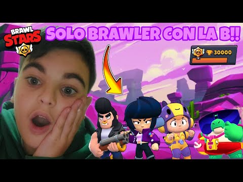 ⭐️ USO SOLO BRAWLER con la lettera B su BRAWL STARS! | Brawl Stars Ita ⭐️