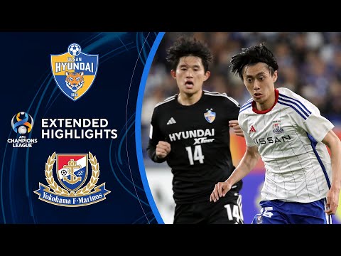 Ulsan Hyundai vs Yokohama F. Marinos: Extended Highlights | AFC Champions League | CBS Sports Golazo