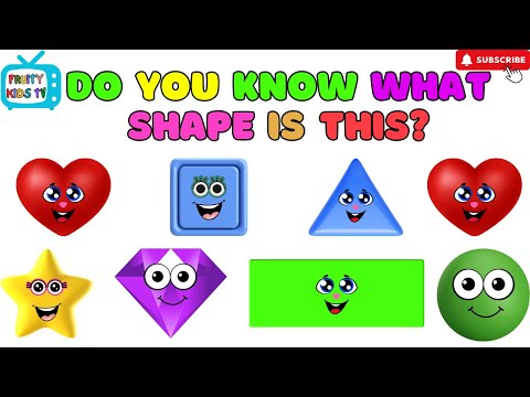 The Shape Song for Kids | Circle, Square, Triangle! | Do you know what shape is this? Song for kids