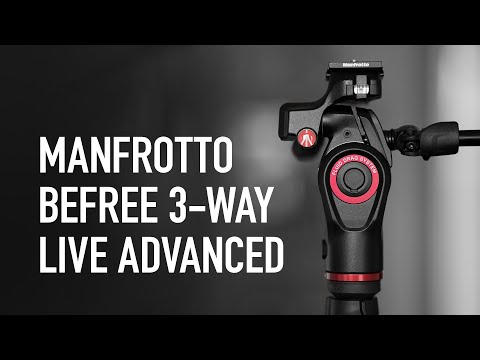 Manfrotto Befree 3-Way Live Advanced - One best tripod for hybrid shooters