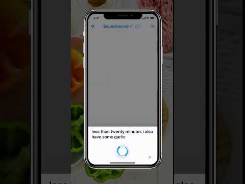 Cooking and Calories - SoundHound Chat AI Demo