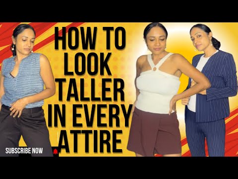 how to look taller in whatever dresses and formals that we wear #ytvideo #formalwear #dressing