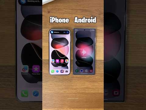 iPhone vs Android - this is AWESOME! 🤩