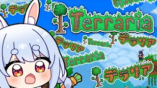 【テラリア/Terraria】初見でテラリア始めてみる！！！！！！！！！！！！！！ぺこ！【ホロライブ/兎田ぺこら】