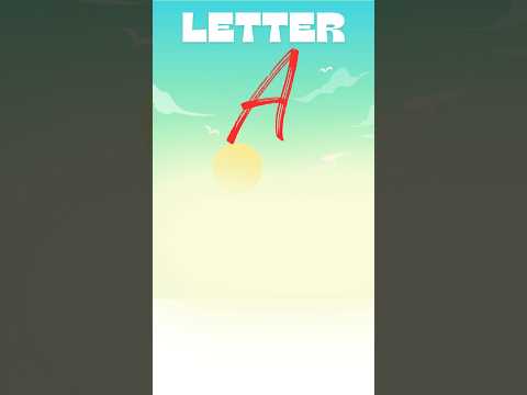 Learn the Letter A | Fun Alphabet Learning for Toddlers | Tiny Steps TV