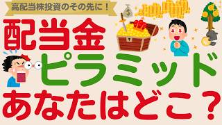 【配当金最高】3,000万円で人生が変わる！配当金ピラミッドあなたはどこ？