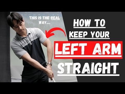 HOW TO KEEP YOUR LEFT ARM STRAIGHT (WHAT REALLY NEEDS TO HAPPEN)