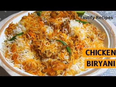 Chicken Dum Biryani Recipe | Hyderabadi Chicken Biryani | Chicken Biryani at home #cooking #homemade