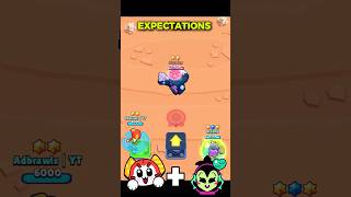 Rank 50 Strategy expectations ☠️ #brawlstars #brawlstarsshorts #shorts