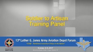 AAAA Soldier to Artisan Training Panel