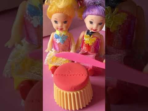 DIY How to make Polymer clay cookies 🍪#polymerclay #miniatureart #shorts