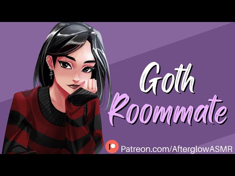 Goth Roommate Wants You to Stay With Her (Sweet) (Playful) (Rain) (F4A)