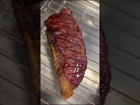 salt aged sharing sirloins & delmonico steaks by Tasty Food#viral #shorts #steak #meat #tasty  #food