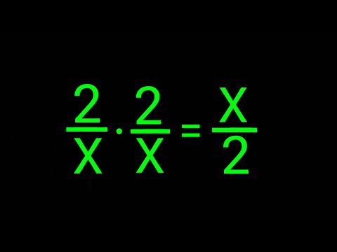 A Nice Algebra Problem • X=?