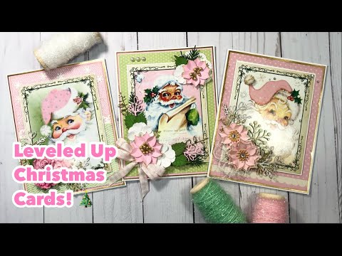 Leveled Up Christmas Cards Project Share