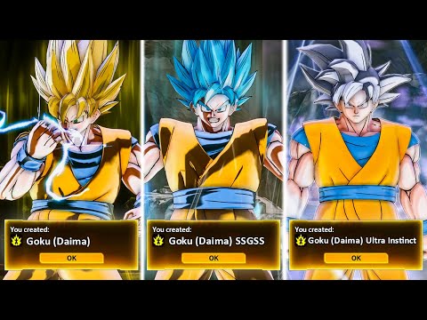 NEW DLC 18 Transforming Daima Goku (CAC)! - Dragon Ball Xenoverse 2