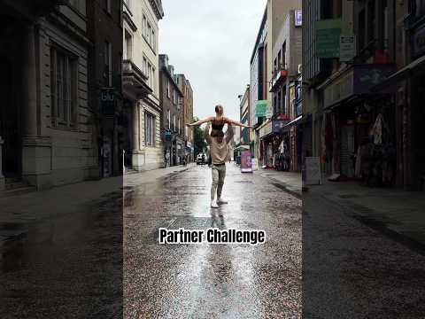 Partner Challenge 💦 Don’t let a rainy day get you down! Grab someone and give this a try! #dance