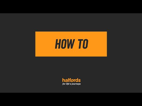 How to replace front brake pads | Halfords UK