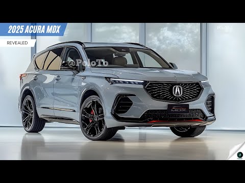 New 2025 Acura MDX Revealed - A three-door luxury SUV with incredible performance!