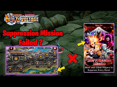 NxB NV : How Suppression Missions Failed No Free 300 Shinobites 😭 NxB NV Suppression Missions Dead