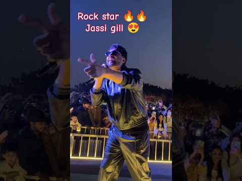 Jassi Gill concert 😍🔥🔥Rock star singer🎵🎶🎸#youtubeshorts#viralvideo #jassigill #punjabisinger#youtube