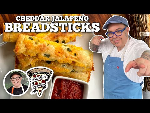 Cheddar Jalapeño Breadsticks with Chef Leo | Blackstone Griddles