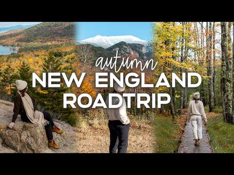 EPIC NEW ENGLAND AUTUMN ROAD TRIP 🍁 | One Week Exploring Acadia, White Mountains, Portland & More!