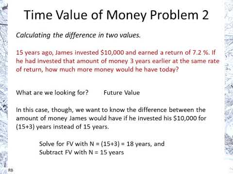 Time Value of Money Problem 2