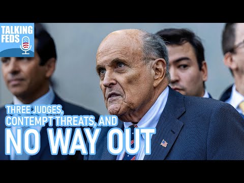 Lawyers Flee Giuliani as His Legal Nightmares Explode!