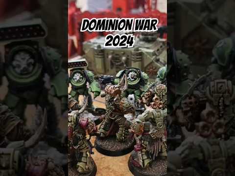 Dominion War 2024 #paintingminiatures #orks #spacemarines #warhammer40k