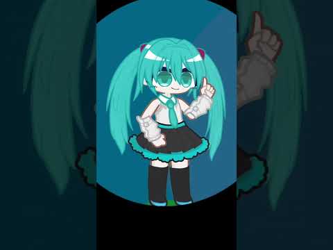 Miku Miku beam Meme #hatsunemiku #mikumikudance  #gachalife2 #shorts #meme