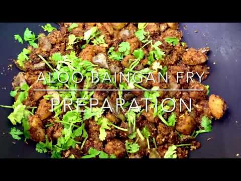 Aloo Baingan Stir fry