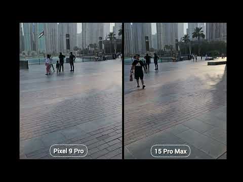 Google Pixel 9 Pro VS iPhone 15 Pro Max Comparison of Camera Performance