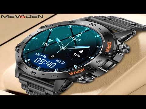 MEVADEN Steel 1.39 Bluetooth Call Smart Watch Men Sports Fitness Tracker Watches