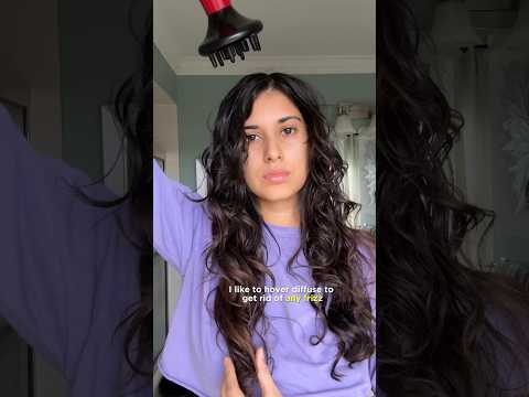 Hair Diffuser Wavy Hair 2B, Hair Diffuser Tutorial #wavyhair #influencer #hairstyles