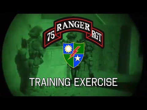 U.S Army 75th Ranger Regiment Live Training Exercise Footage (2023)