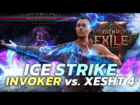 Ice Strike Invoker Vs. The HARDEST Breach Boss in PoE2!