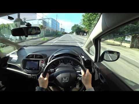 HONDA Fit Shuttle Hybrid POV Test Drive