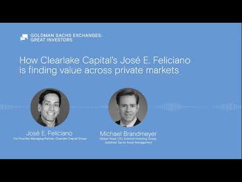 How Clearlake Capital’s José E. Feliciano is finding value across private markets