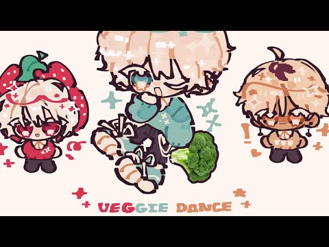 My ocs doing the veggie dance [ Animation ]