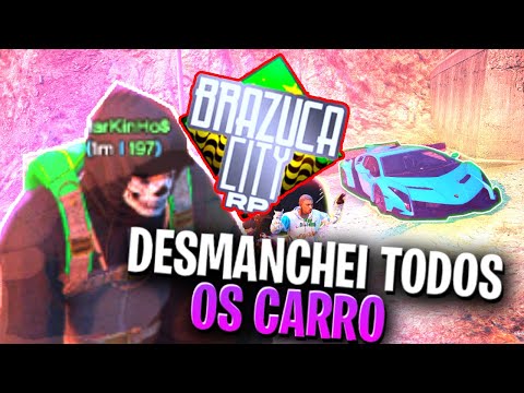 FICANDO RICO COM  DESMANCHE GTA RP