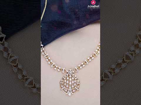 Find the Ideal Diamond Necklace Set for your Wedding at Arundhati Jewellers