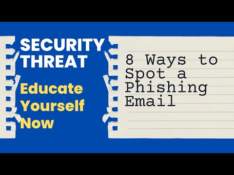 8 Ways to Spot a Phishing Email