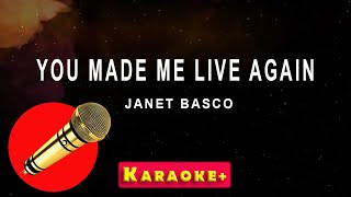 You Made Me Live Again - Janet Basco  (karaoke version)