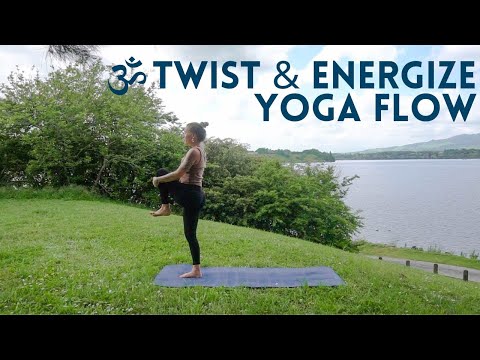 35 Minute Twist & Balance Yoga Flow for Energy