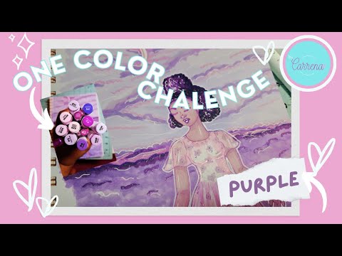 One Color Challenge | Purple ☂️