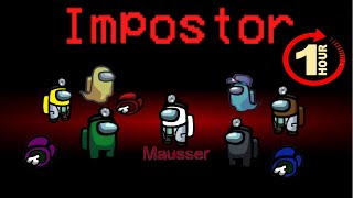 1 Hour of Among Us Impostor Gameplay #1 - No Commentary [1080p60FPS]