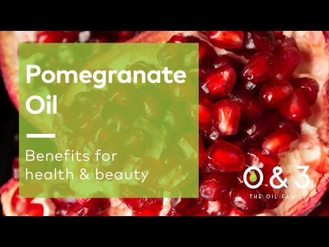 Pomegranate Seed Oi benefits for skin and hair care