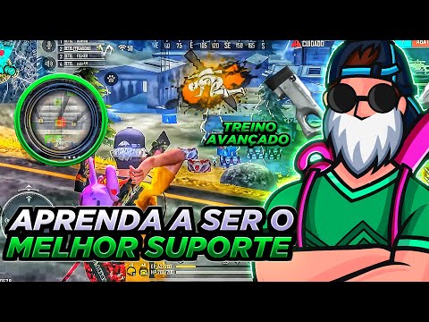 TREINAMENTO AVANÇADO PARA SUPORTE🥇FREE FIRE DICAS